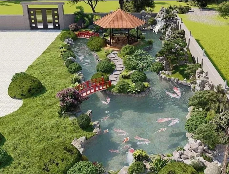 dịch vụ thiết kế cảnh quan sân vườn