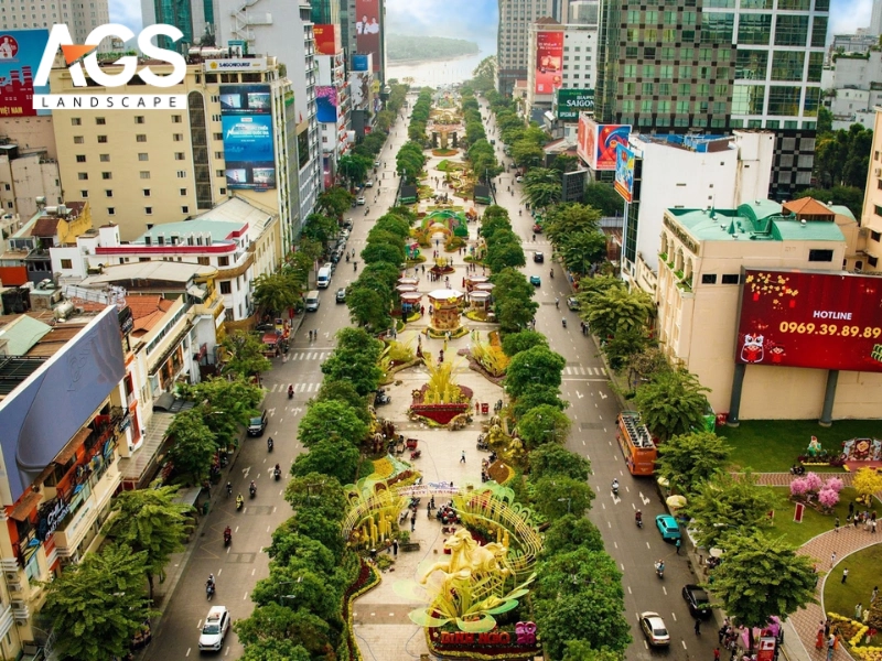 Đường hoa Nguyễn Huệ 2026