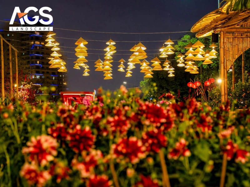 Thiết kế kết hợp hài hòa giữa truyền thống và đương đại (Nguồn: AGS Landscape) Thiết kế kết hợp hài hòa giữa truyền thống và đương đại (Nguồn: AGS Landscape)