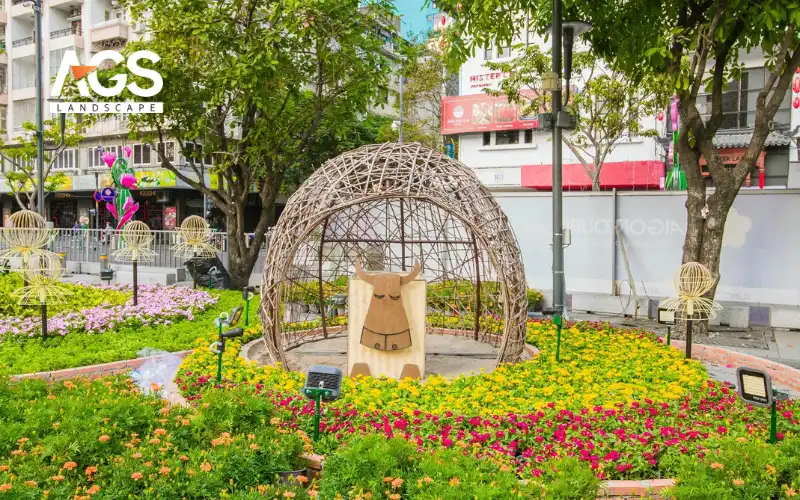 AGS Landscape sử dụng vật liệu cao cấp thân thiện môi trường